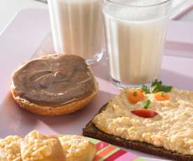 Käse-Sesam-Ecken