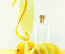 檸檬香檳雪泥