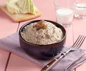 Purée z kapusty i kasztanów