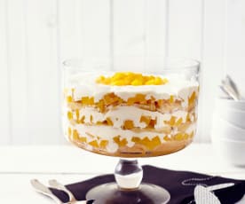 Pfirsich-Trifle