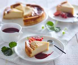 Cheesecake z tofu (bez laktózy)