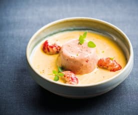 OCTOBRE Gâteau de foie blond de Bresse et écrevisse - Eric Robert
