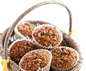 Chocolate Granola Muffins