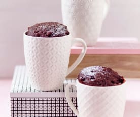 Schoko-Erdnuss-Mug-Cakes