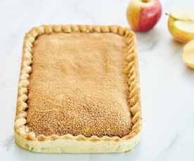 Boleima de maçã e canela