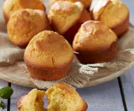 Maisbrot-Brötchen in Muffinform