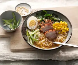 Japanese Ramen Noodle Soup