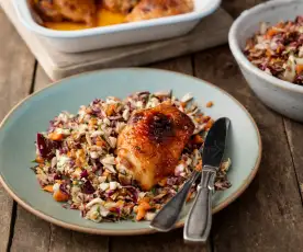 Sweet Chilli Chicken with Slaw