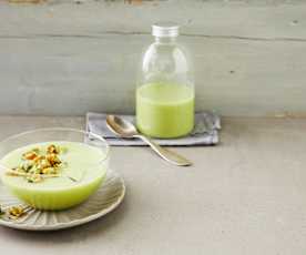 Gurken-Melonen-Suppe