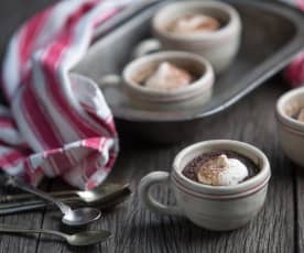 Flourless Chocolate Puddings