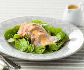 Lombinhos de porco com molho de tomate