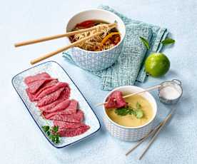 Fondue asiatique au satay
