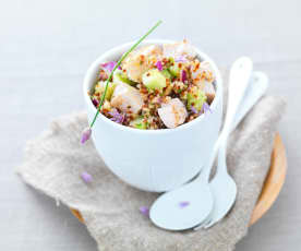 Salade de quinoa et poulet