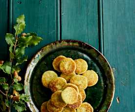 Bolinhos de queijo e batata
