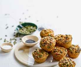 Muffins de batata-doce