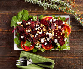 Rote-Rüben-Salat mit Blutorangenvinaigrette