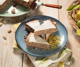 Zitronen-Mohn-Kuchen (glutenfrei)