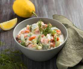 Karotten-Gurken-Salat