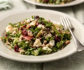Beetroot, Apple and Goat's Cheese Quinoa Salad