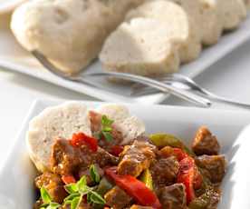 Czeskie knedle na parze