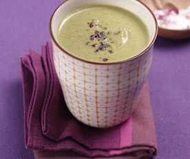 Zupa krem z brukselki z soczewicą