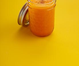 Jus orange carotte poire
