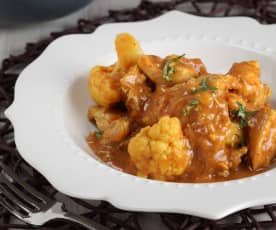 Chicken and Cauliflower Curry