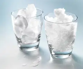Crushed ice