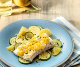Cod with citrus butter
