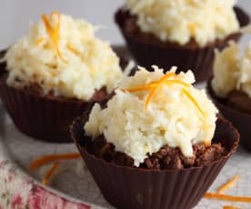 Decadent Chocolate and Coconut Cups