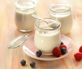 Plain yoghurt