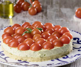 Cheesecake al pesto genovese