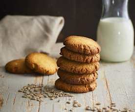 Biscotti con semi di girasole