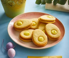 Biscotti di Pasqua ripieni di crema Bimby® al limone