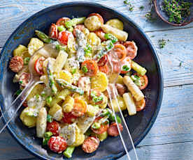 Spargel-Kartoffelsalat "Sylter Art"