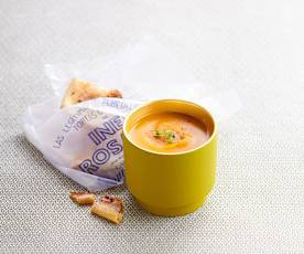 Krémová polévka z červené čočky