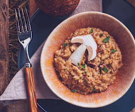 Risotto mit frischen Steinpilzen