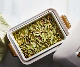 Nidi di rondine prosciutto e mozzarella