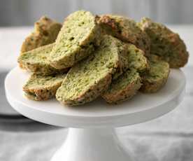 Biscotti dolci mandorle e cavolo riccio