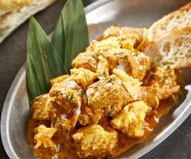 椰香榴莲炖牛腩