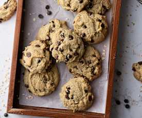 Biscotti con gocce di cioccolato (vegan)