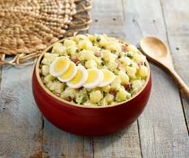 Salada de batata com alcaparras