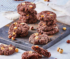 Galleta de avena y chocolate sin gluten, sin azúcar