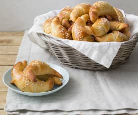 Rogale (Polish brioche crescents) (Grace Mazur)