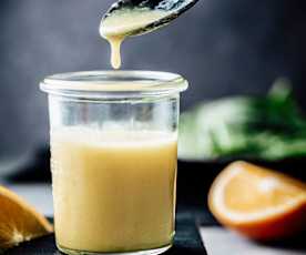 柳橙咖哩油醋醬