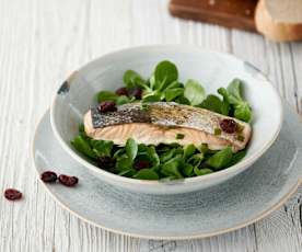 Saumon à la canneberge