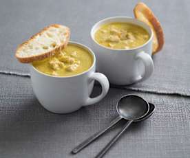 "Hug in a mug" chicken soup