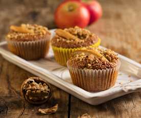 Jablečno-ořechové muffiny