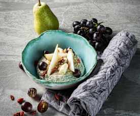 Herbstlicher Buchweizenbrei