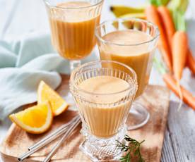 Bananen-Möhren-Shake